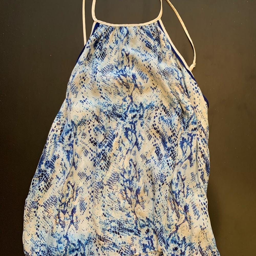 Parker snakeskin tank top